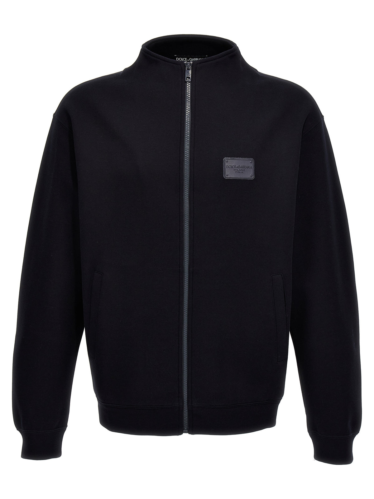 Dolce & Gabbana Blue Cotton Sweatshirt