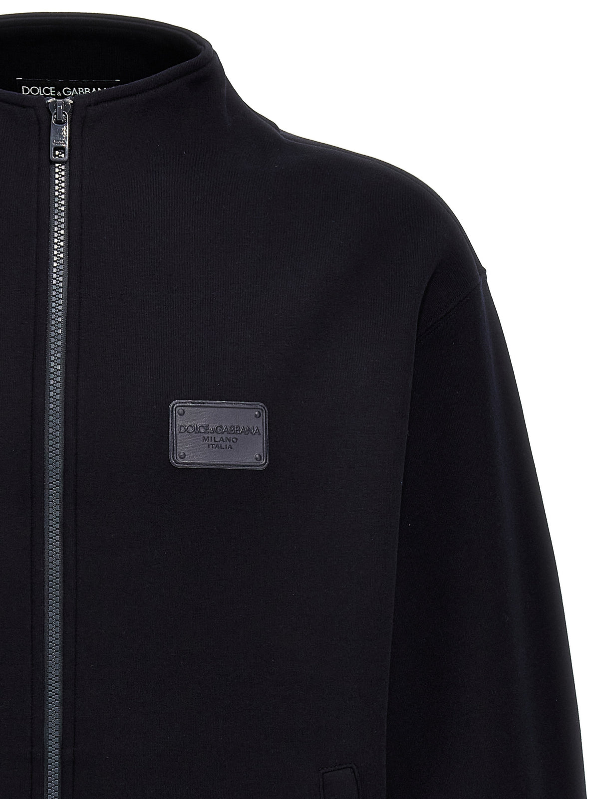 Dolce & Gabbana Blue Cotton Sweatshirt