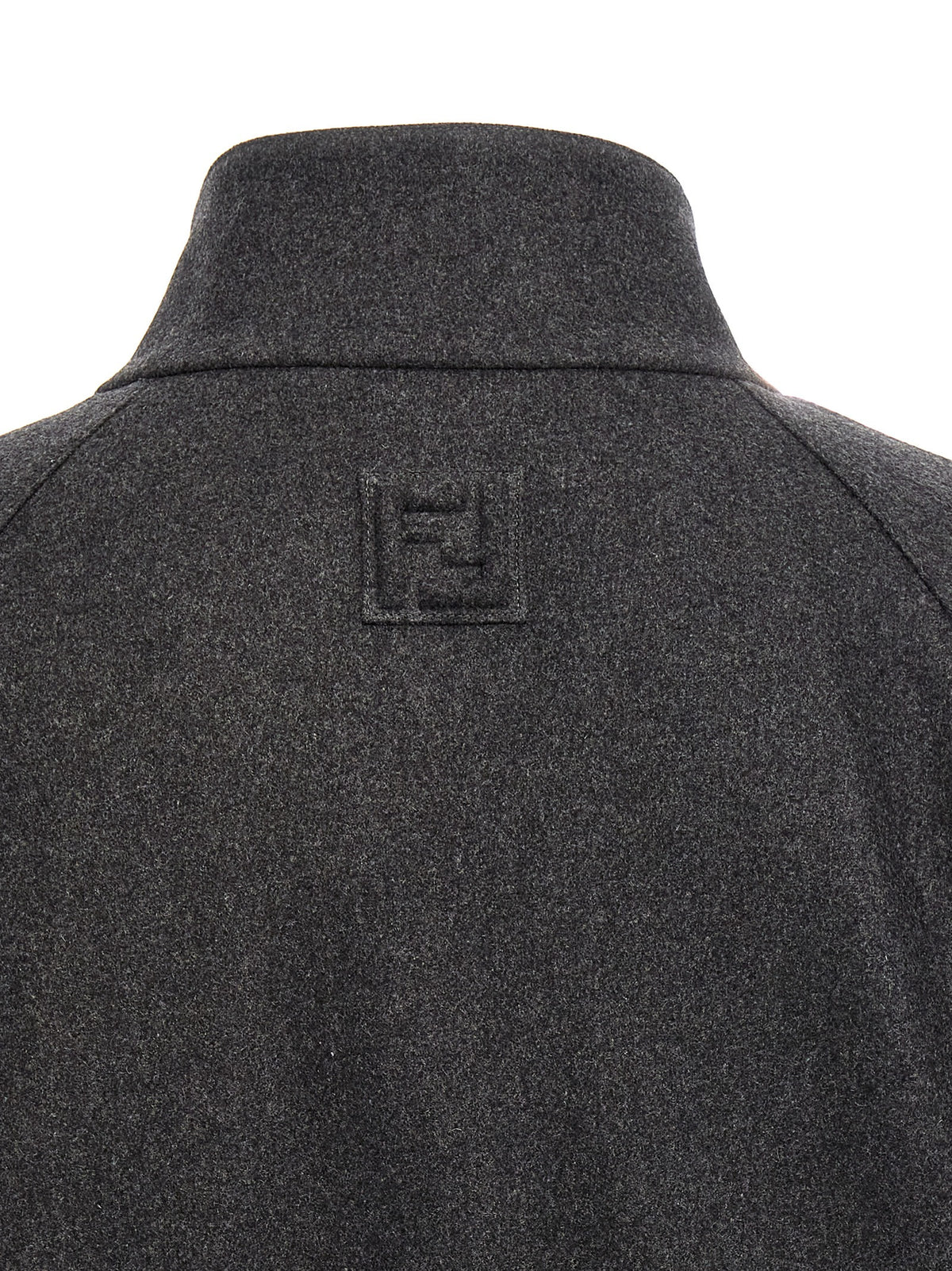 Fendi Gray Cashmere Jacket