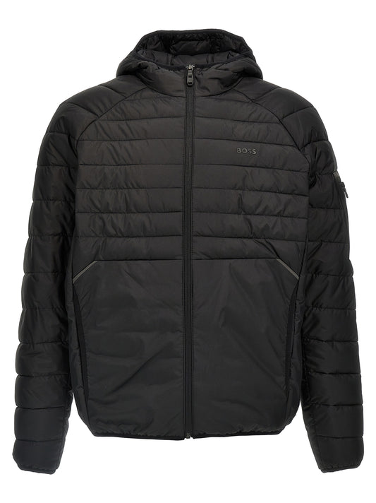 Hugo Boss Black Polyester Shell Jacket