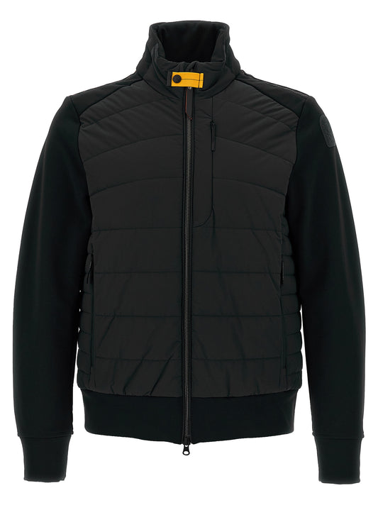 Parajumpers Black Polyamide Full-Length Jacket