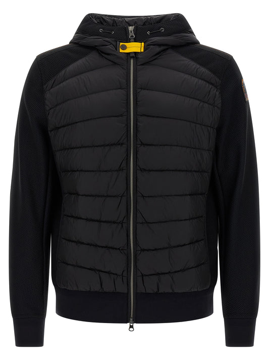 Parajumpers Black Polyamide Shell Jacket