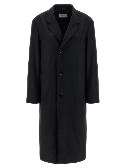 Lemaire Gray Cashmere Coat