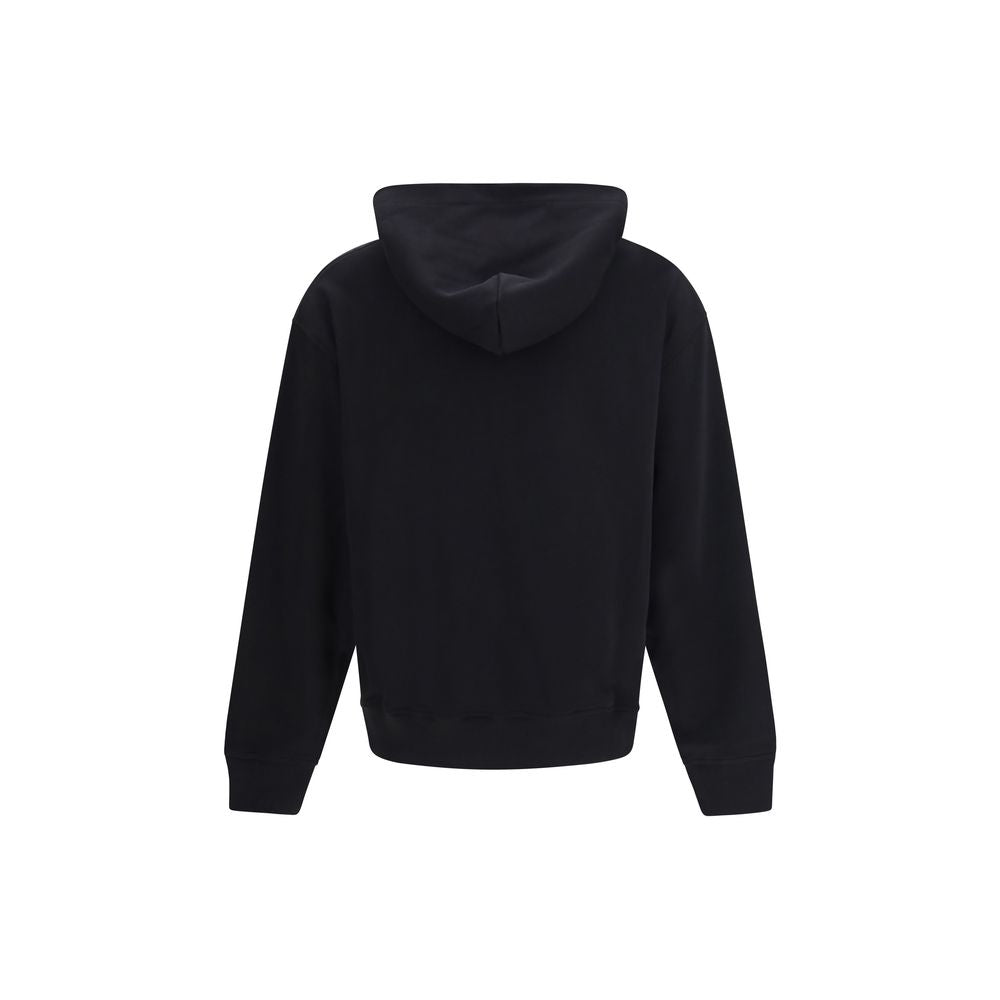 Palm Angels Black Cotton Sweatshirt