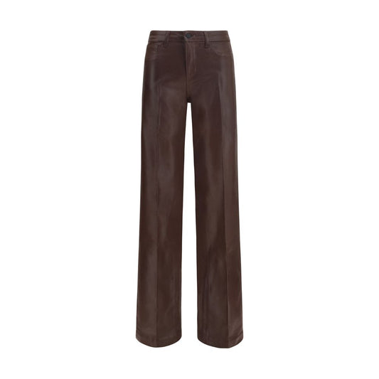 L'Agence Brown Cotton Jeans Denim