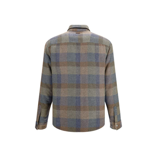 Etro Multicolor Wool Oves Aries Shirt