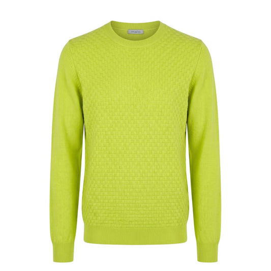 Malo Green Wool Men's Sweater