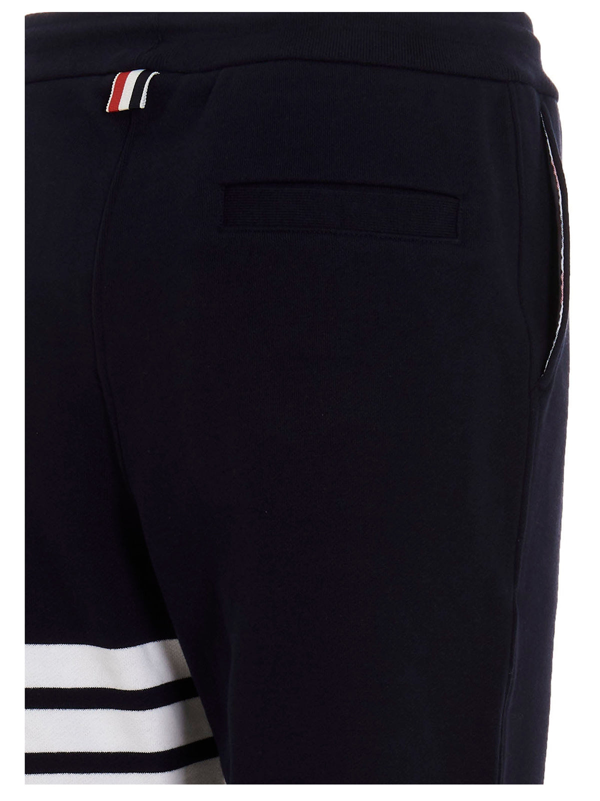Thom Browne Blue Cotton Joggers (Workout Pants)