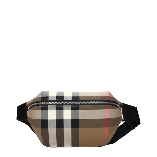 Burberry Beige Fabric Backpack