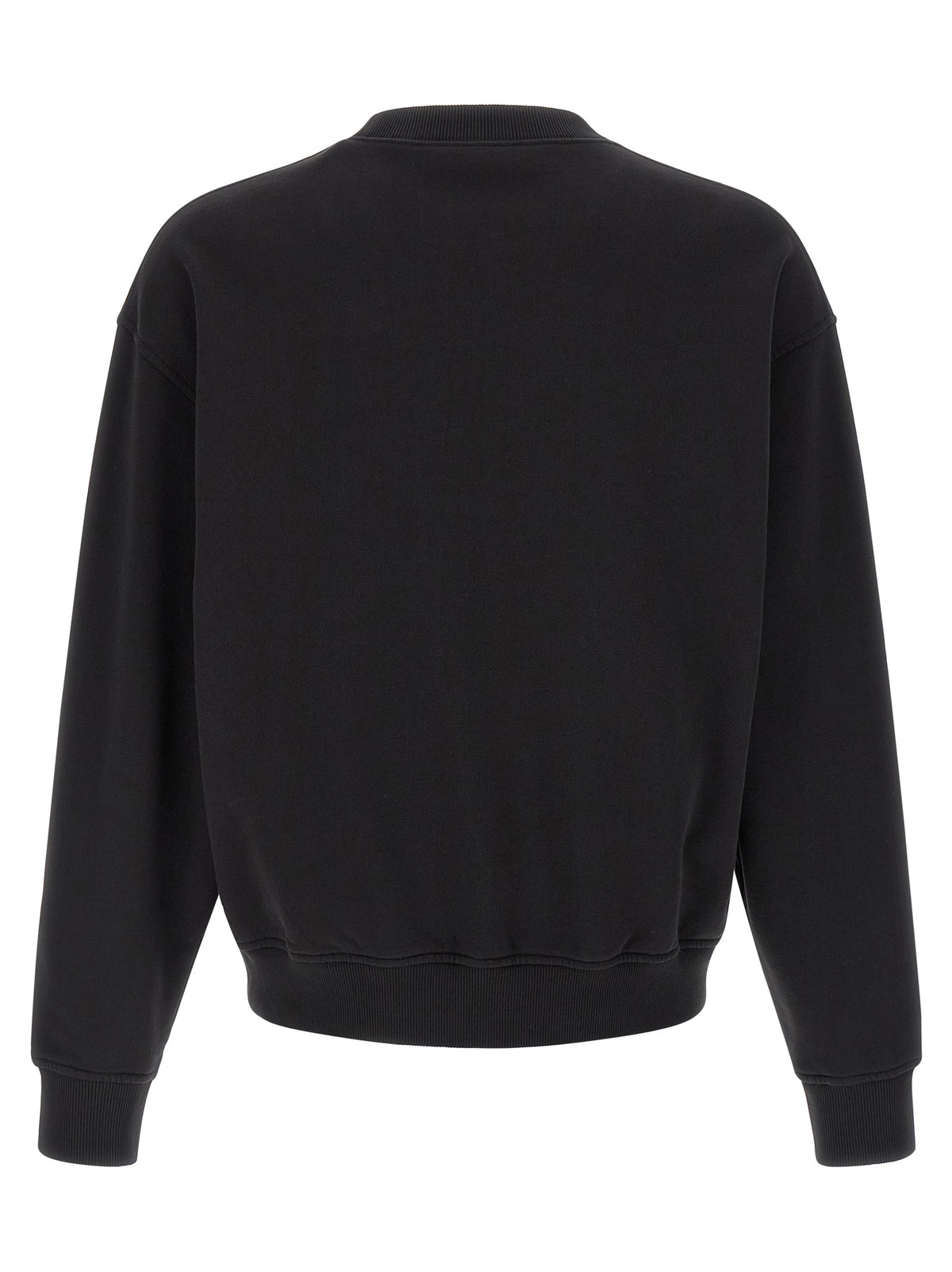 Palm Angels Black Cotton Sweatshirt