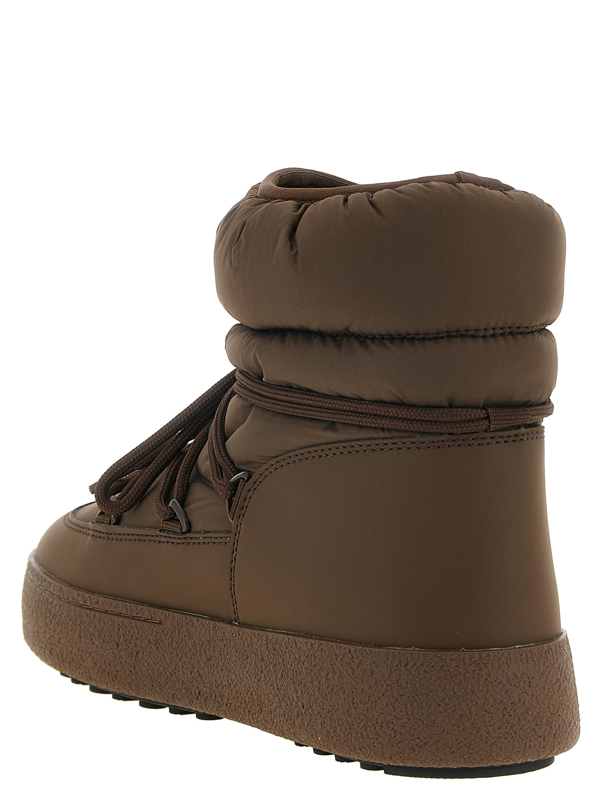 Moon Boot Brown Polyamide Flat Boots