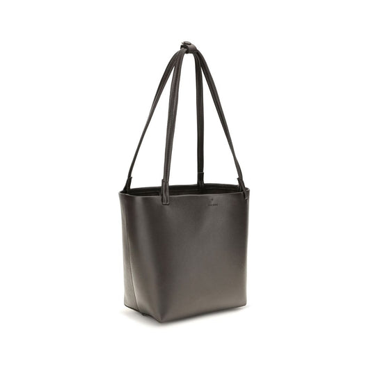 The Row Brown Calf Leather Bos Taurus Shoulder Bag