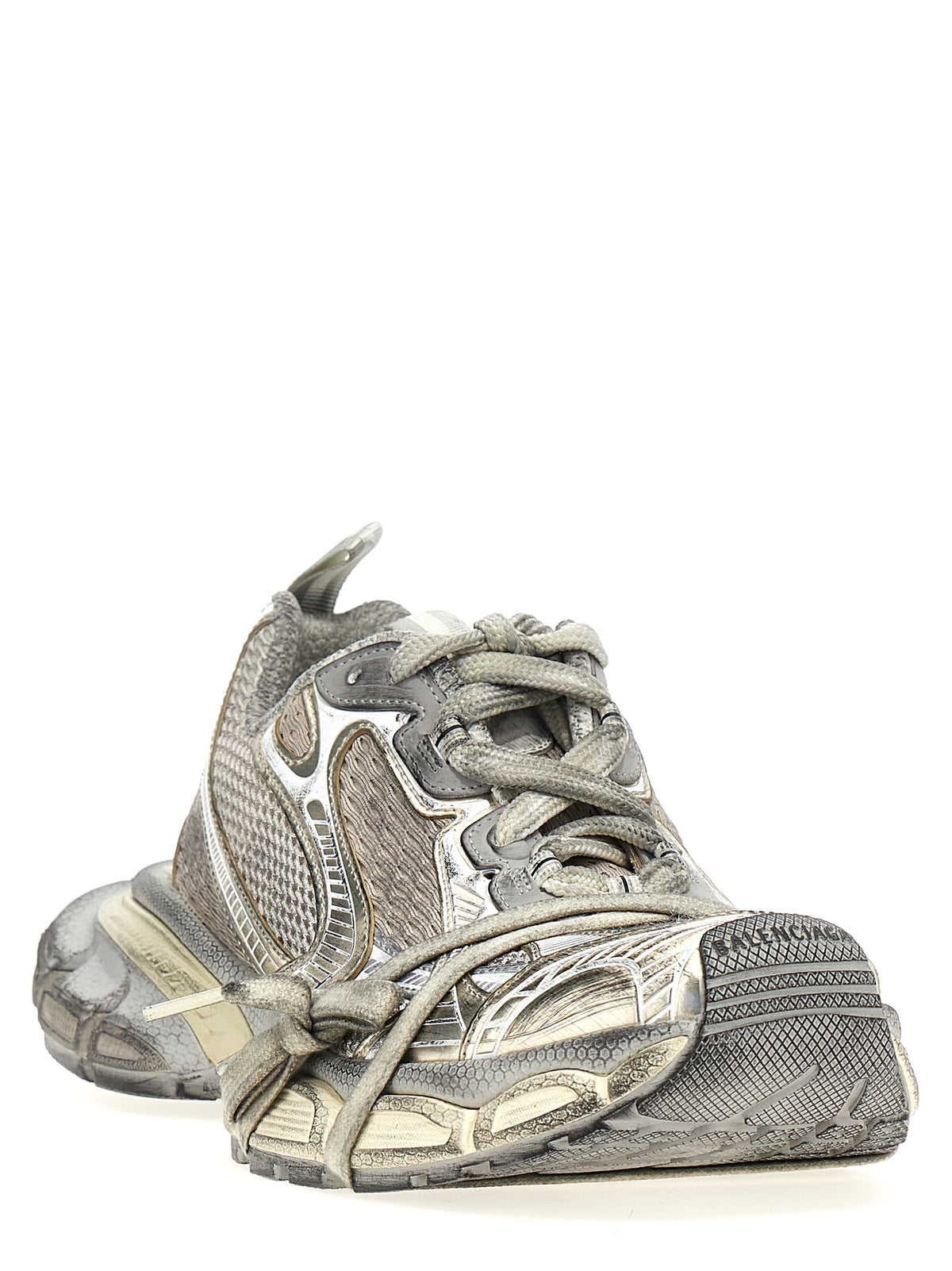 Balenciaga Gray Polyethylene Athletic Sneakers