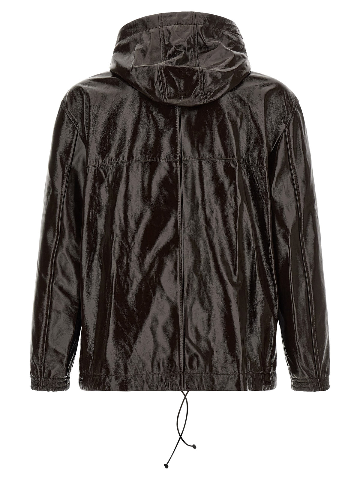 Namacheko Brown Lamb Leather Leather Jacket