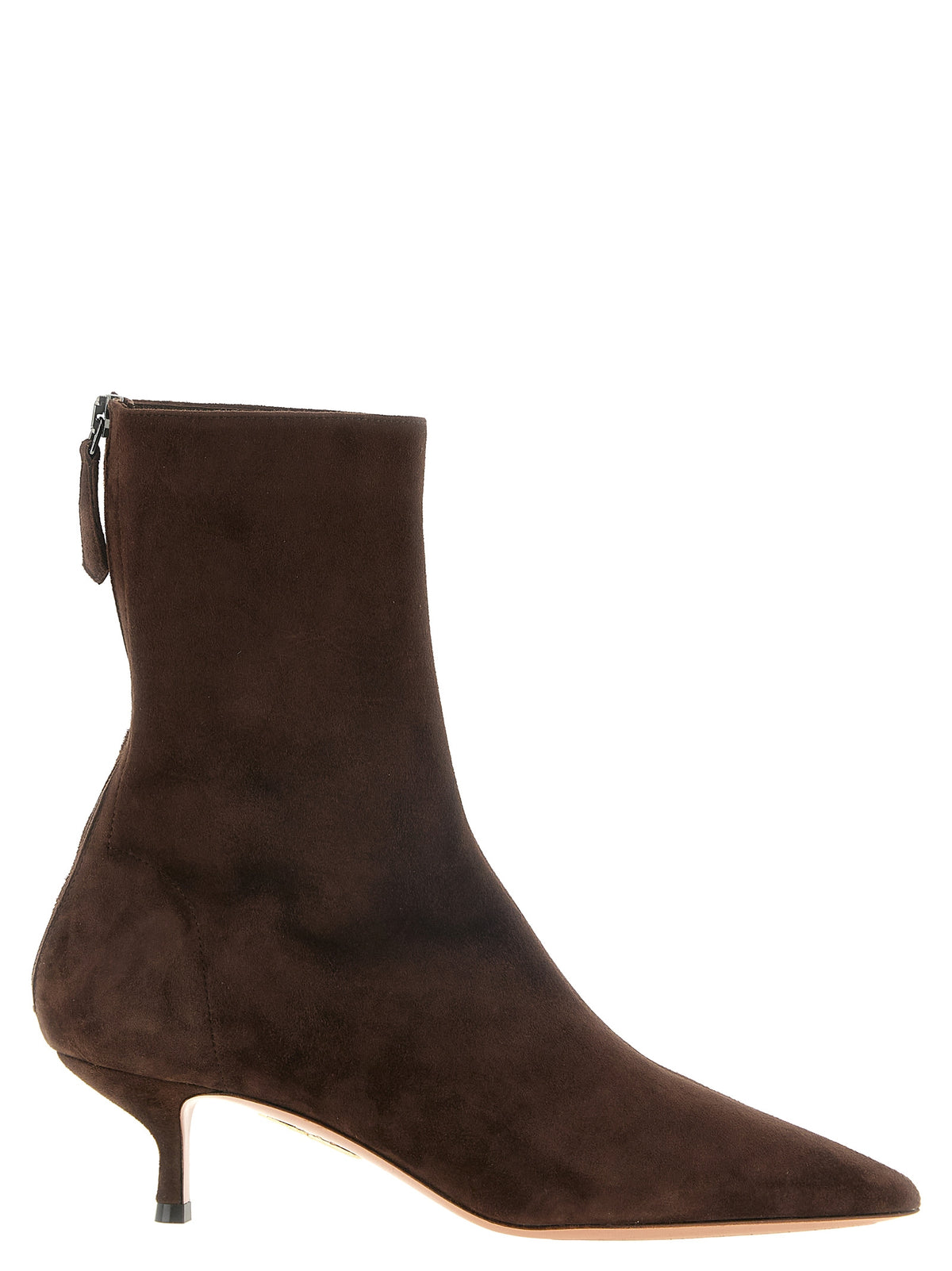 Aquazzura Brown Calfskin Ankle Boots