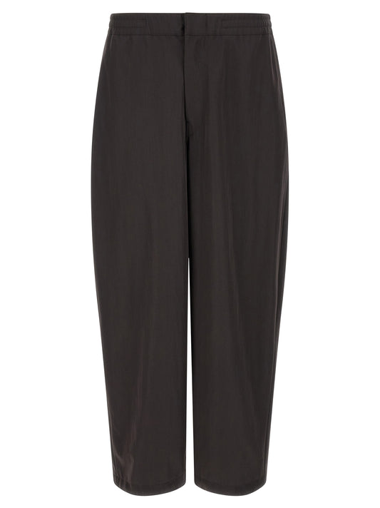 Lemaire Brown Wool Joggers (Workout Pants)