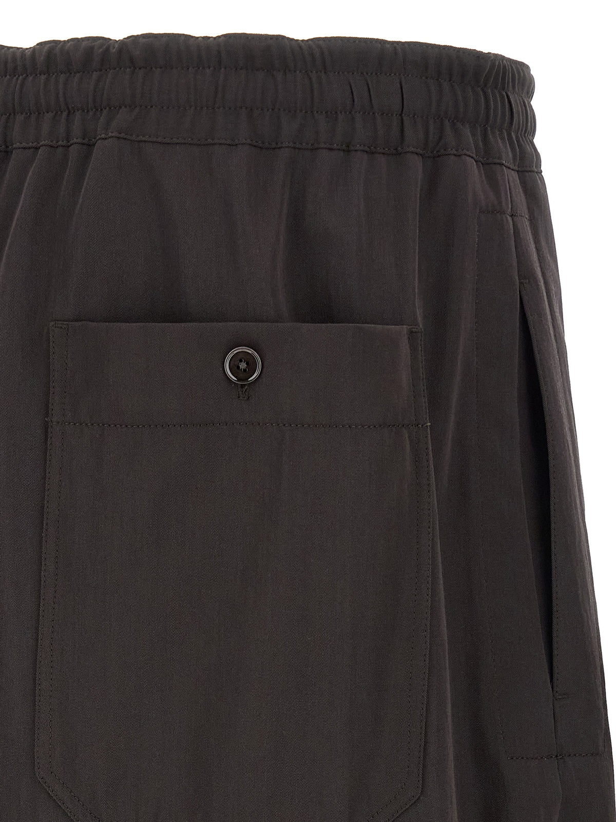 Lemaire Brown Wool Joggers (Workout Pants)