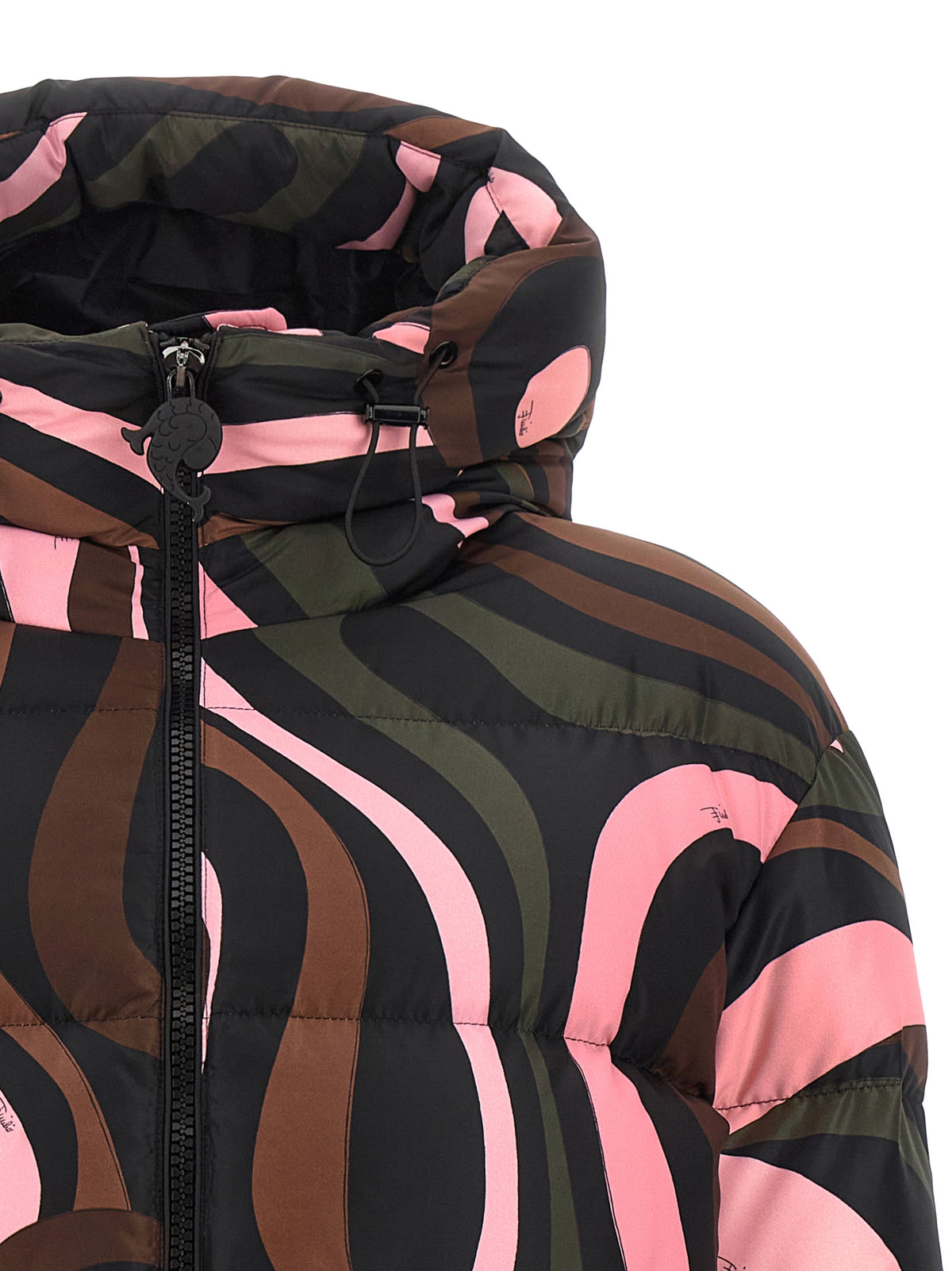 Emilio Pucci Multicolor Polyamide Full-Length Jacket