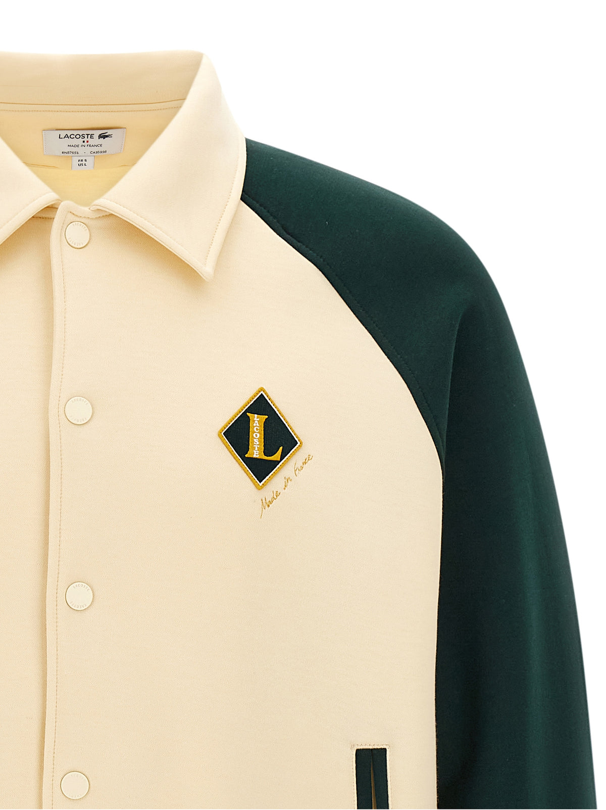 Lacoste Multicolor Cotton Bomber