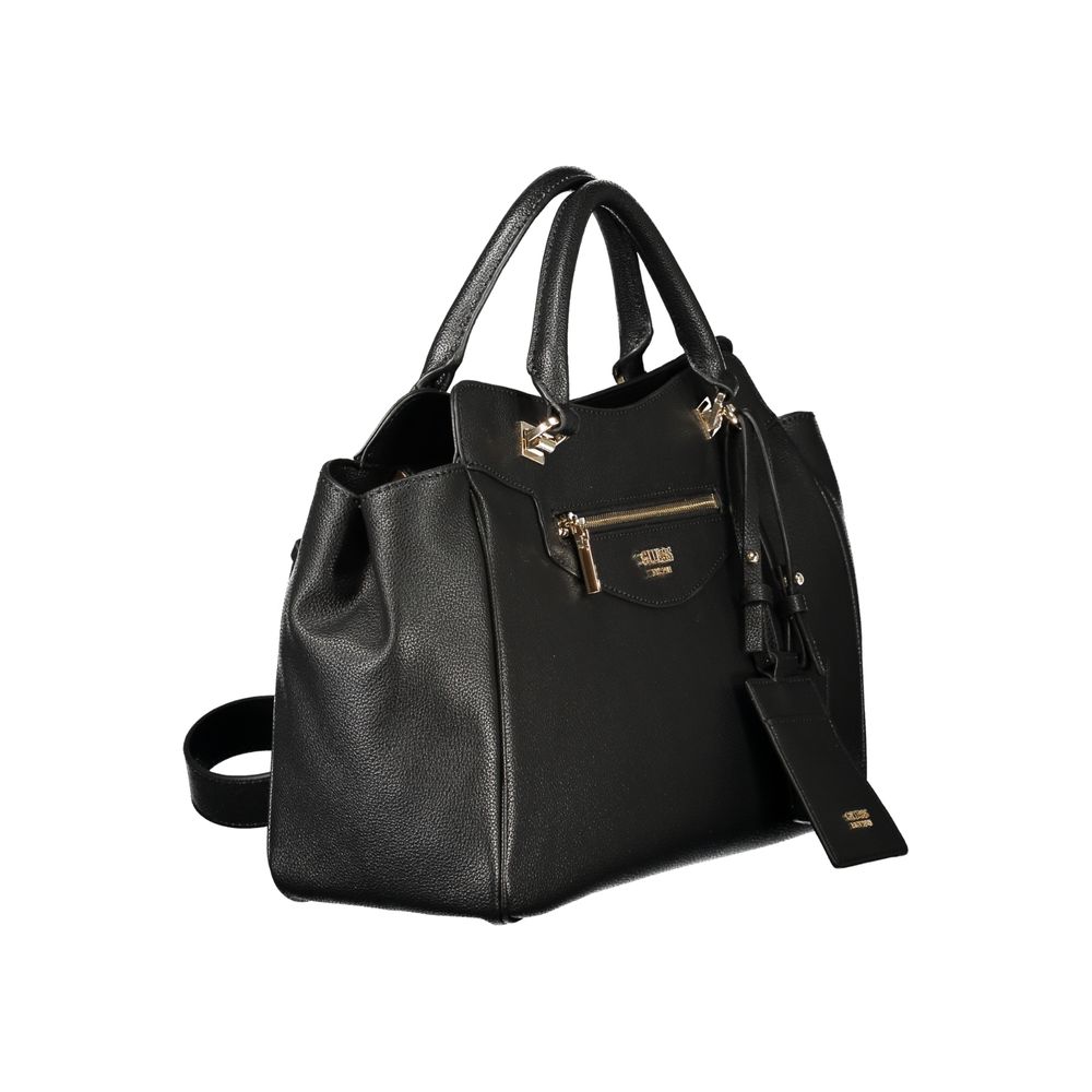 Guess Jeans Black Polyurethane Women's Bag
