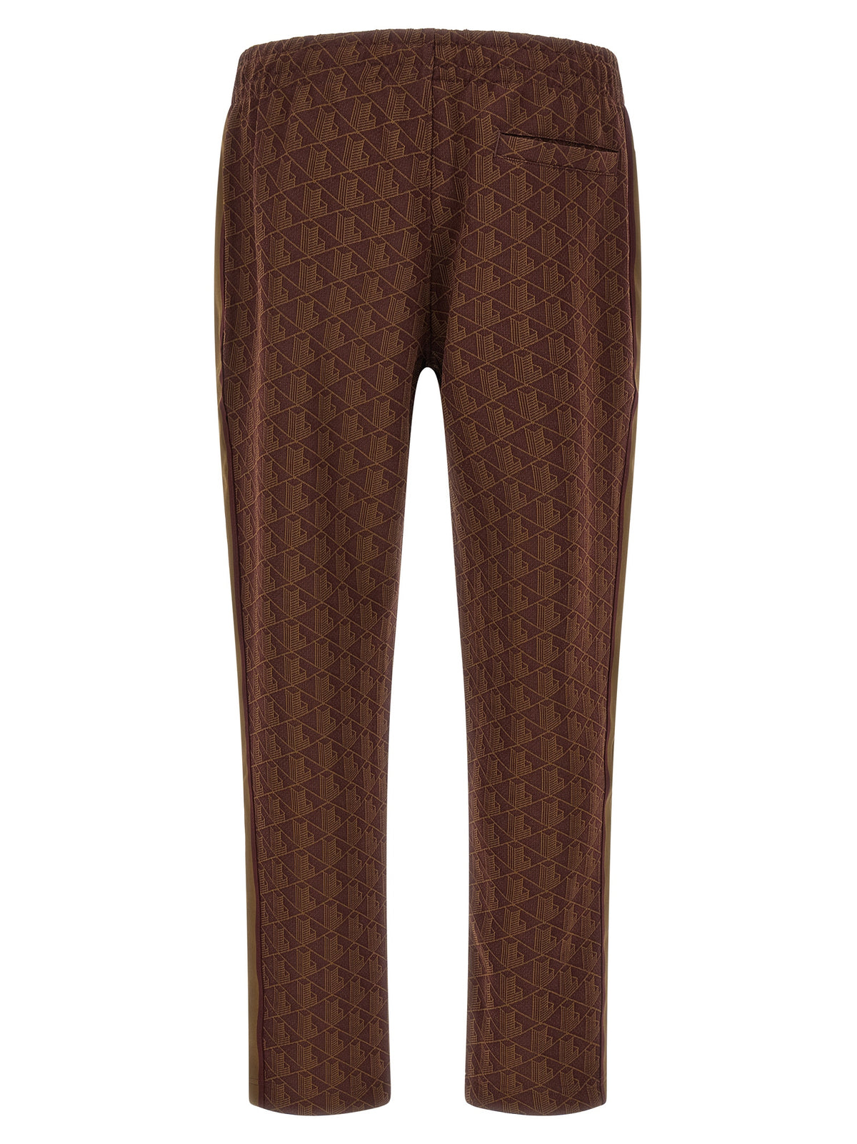 Lacoste Brown Polyester Joggers (Workout Pants)