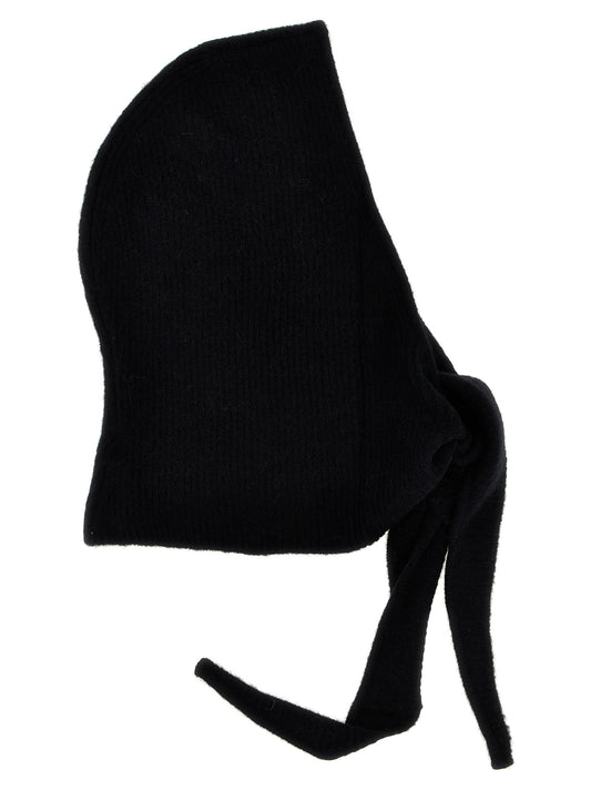 Ganni Black Wool Hat