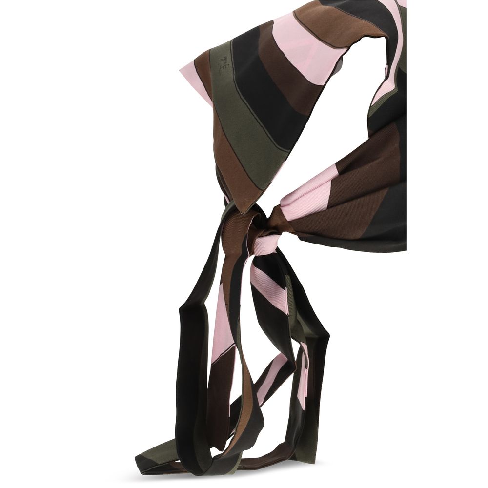 Emilio Pucci Multicolor Silk Foulard