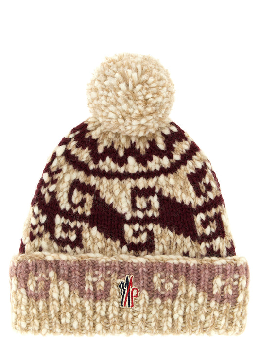 Moncler Grenoble Multicolor Wool Beanie