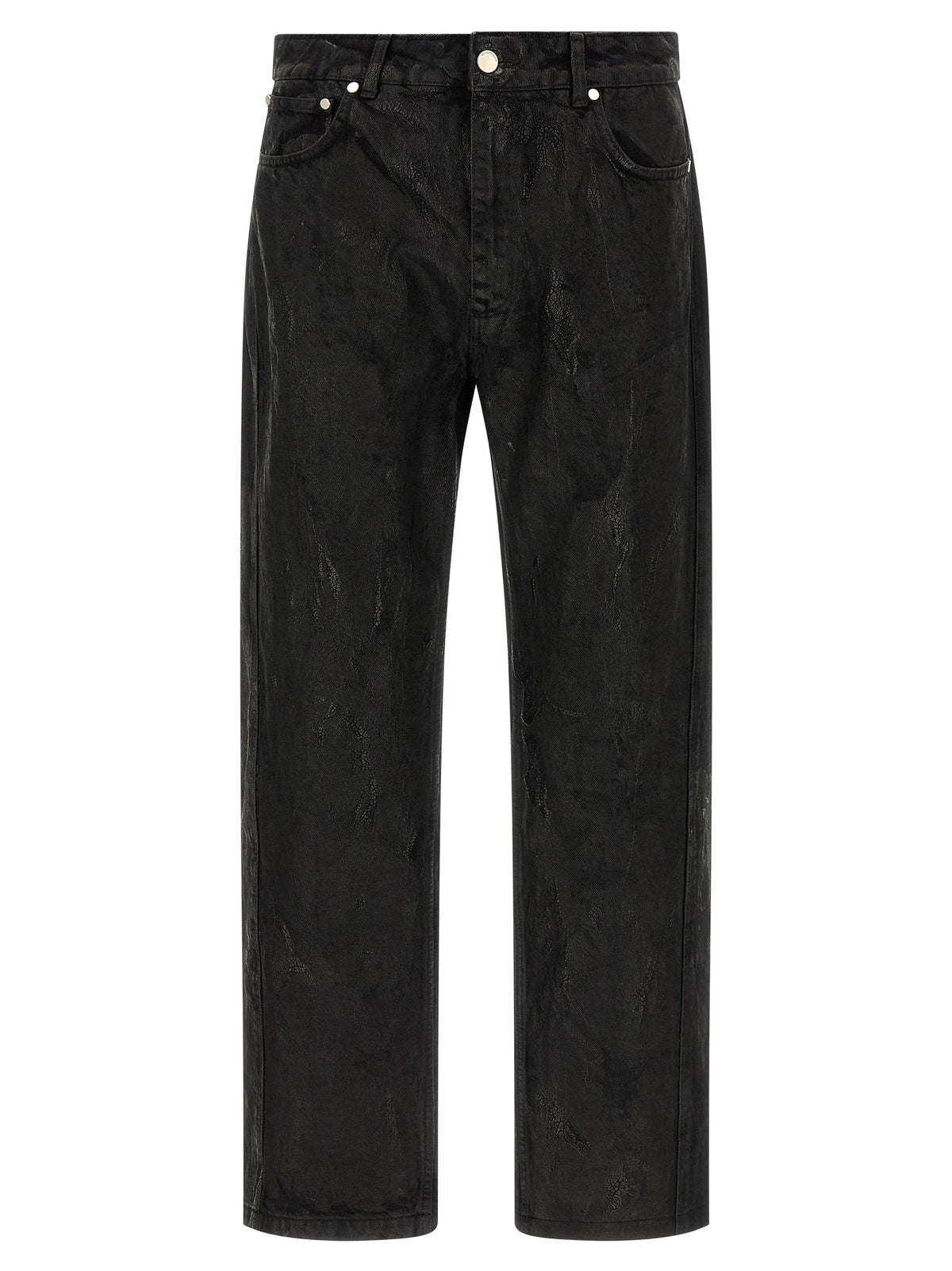 44 Label Group Black Cotton Jeans Denim