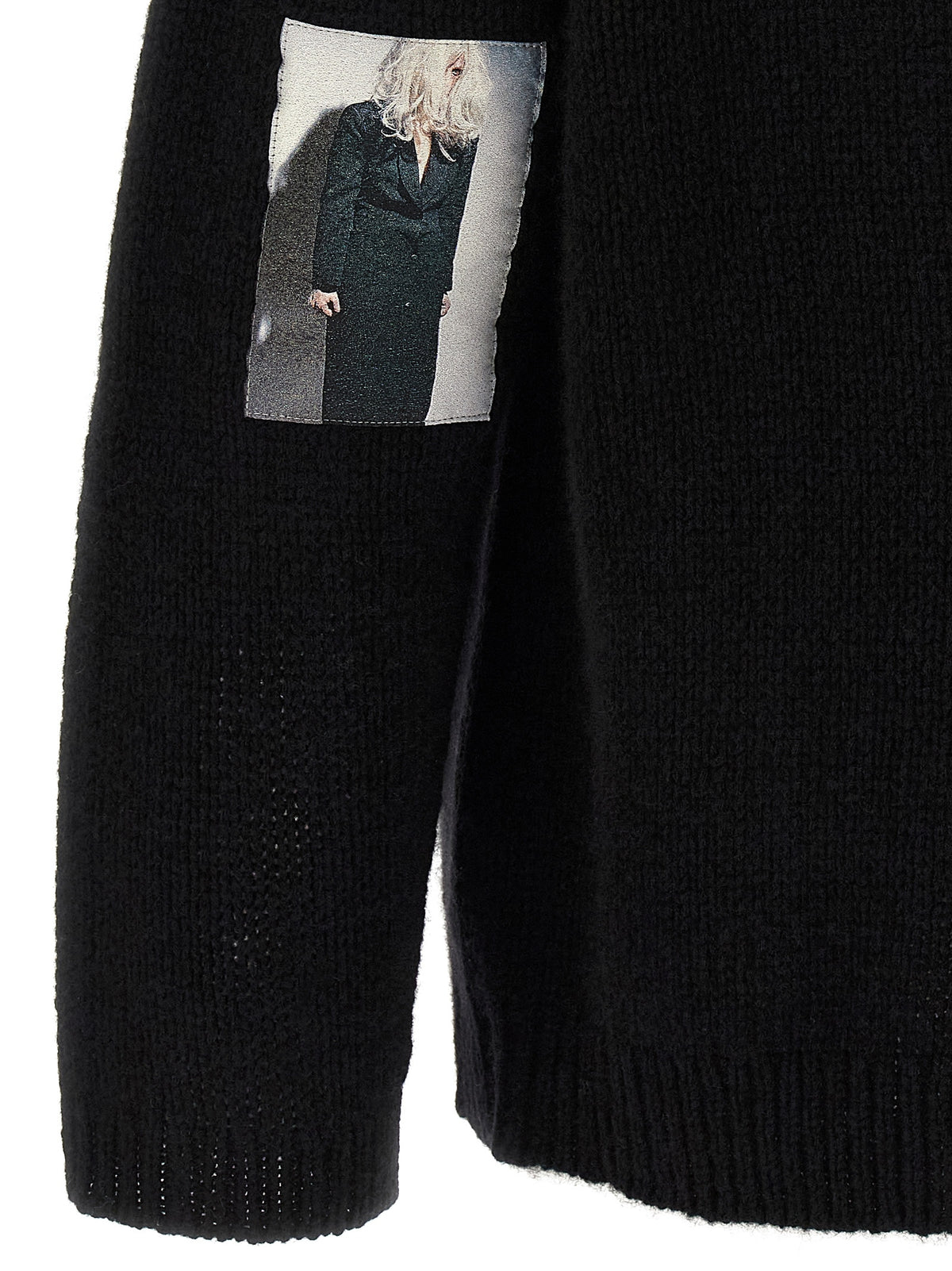Undercover Black Wool Cardigan