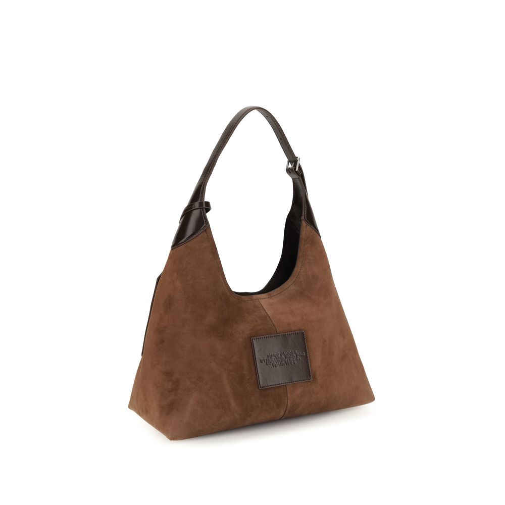 Marc Jacobs Brown Suede Leather Shoulder Bag