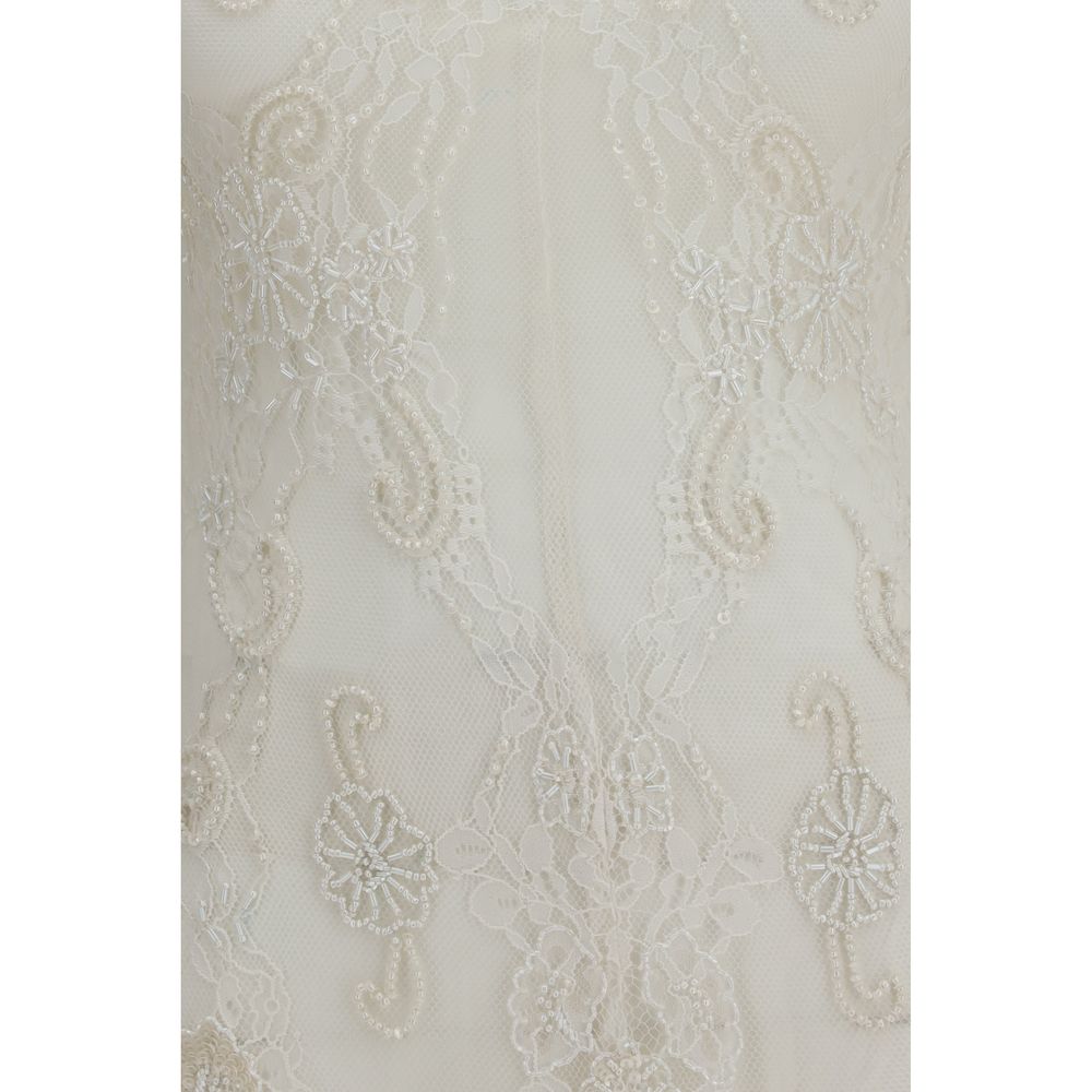 Blumarine White Polyamide Casual Dress