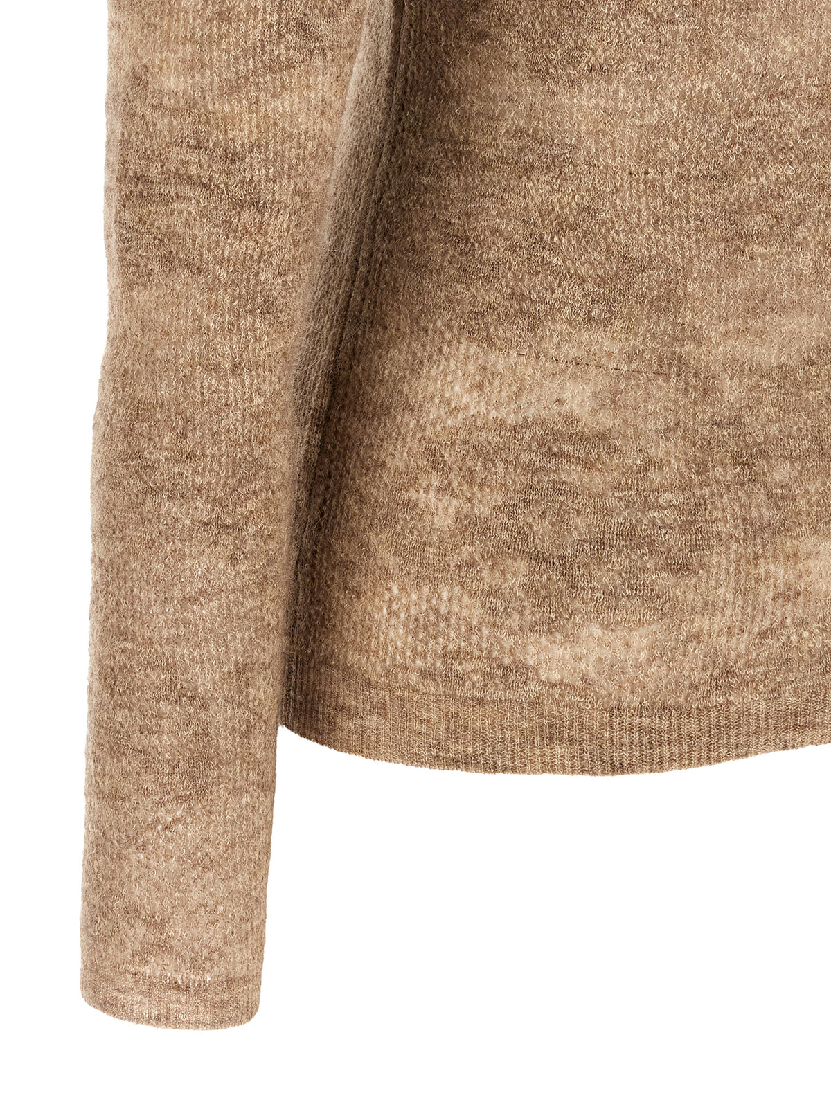 Brunello Cucinelli Beige Silk Cardigan
