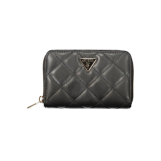 Guess Jeans Nero Poliuretano Women's Wallet