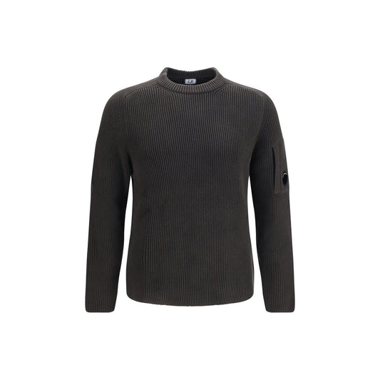 C.P. Company Brown Cotton Sweatshirt