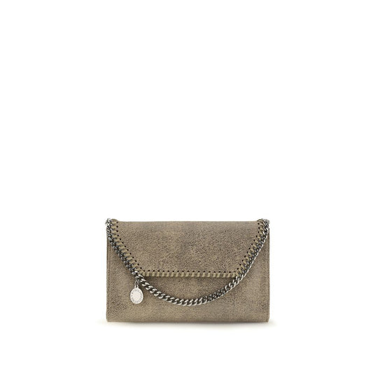 Stella McCartney Gray Polyester Wallet