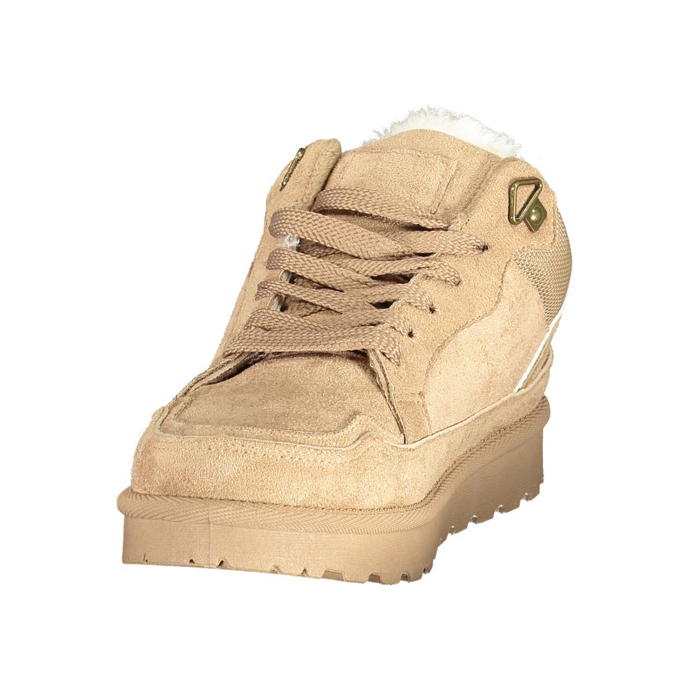 Laura Biagiotti Brown Polyurethane Women's Sneaker