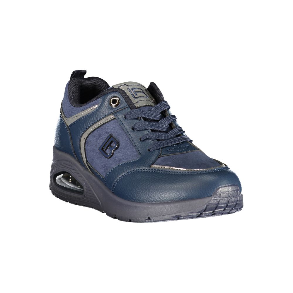 Laura Biagiotti Blue Polyurethane Women's Sneaker