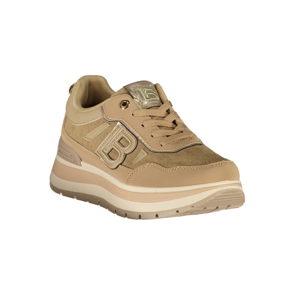 Laura Biagiotti Brown Polyurethane Women's Sneaker