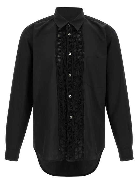 Comme Des Garçons Black Polyester Blouse