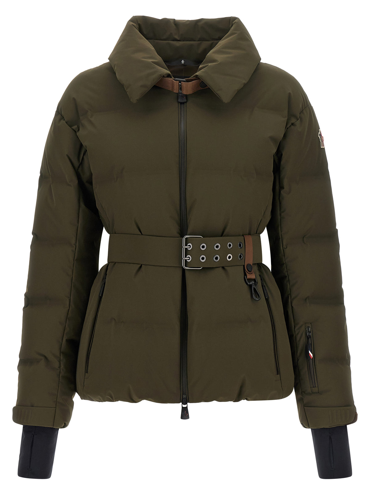 Moncler Grenoble Bicolor Polyester Full-Length Jacket