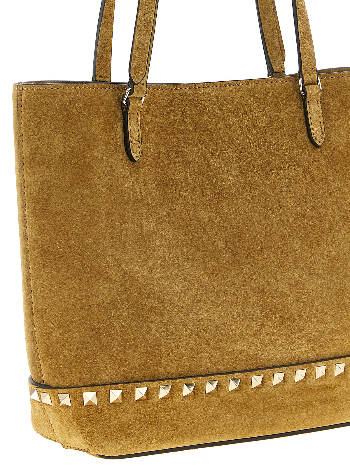 Valentino Garavani Beige Calfskin Tote Bag