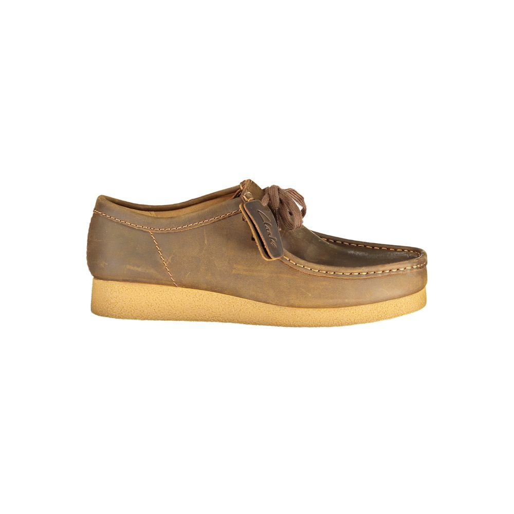 Clarks Brown Leather Men's Sneaker