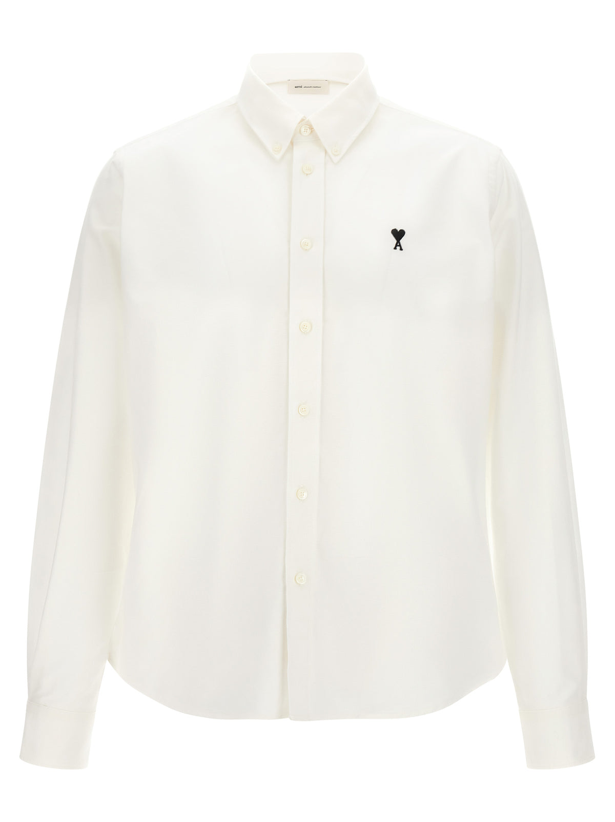 Ami Paris White Cotton Blouse