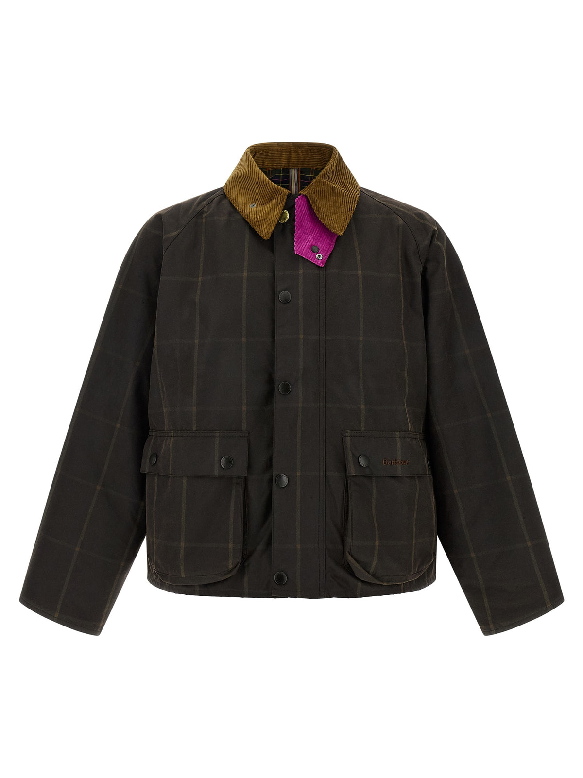 Barbour Brown Cotton Full-Length Jacket