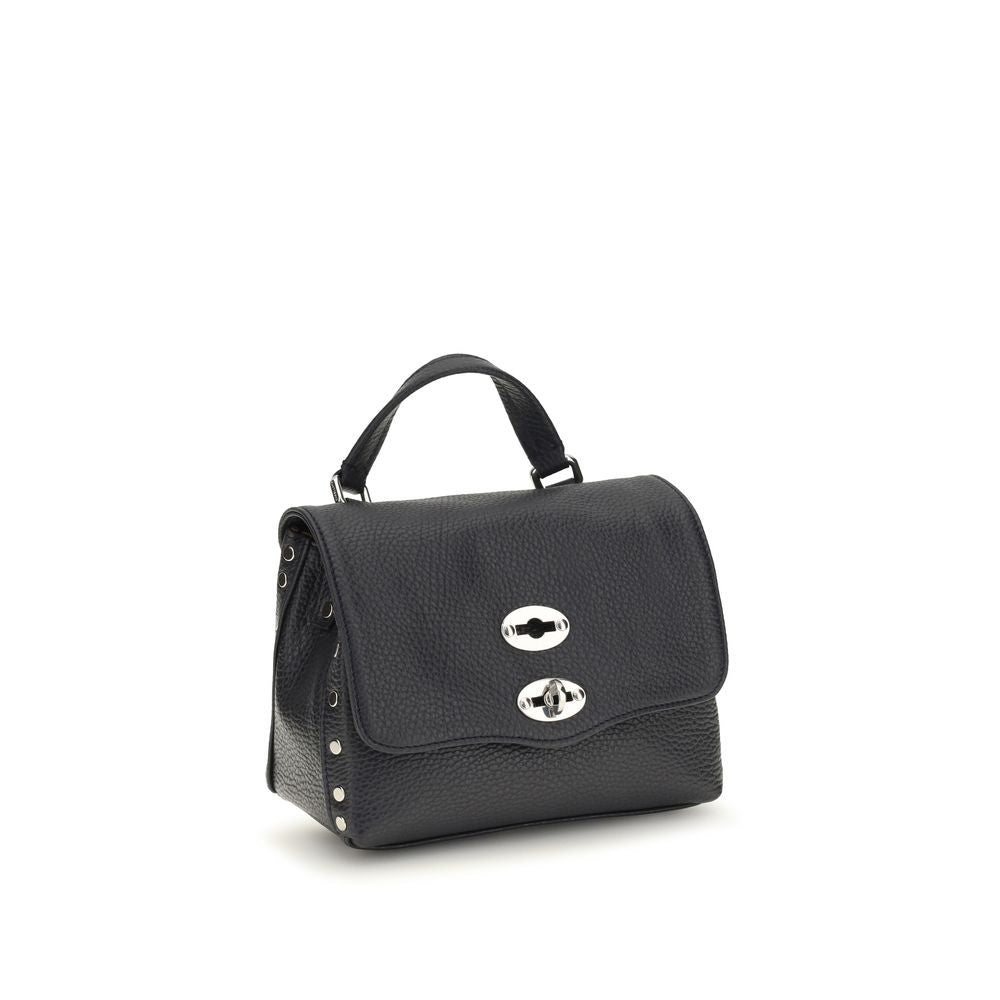Zanellato Blue Calf Leather Bos Taurus Handbag