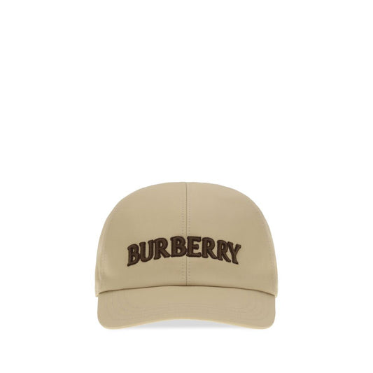 Burberry Beige Cotton Cap (Baseball Hat)