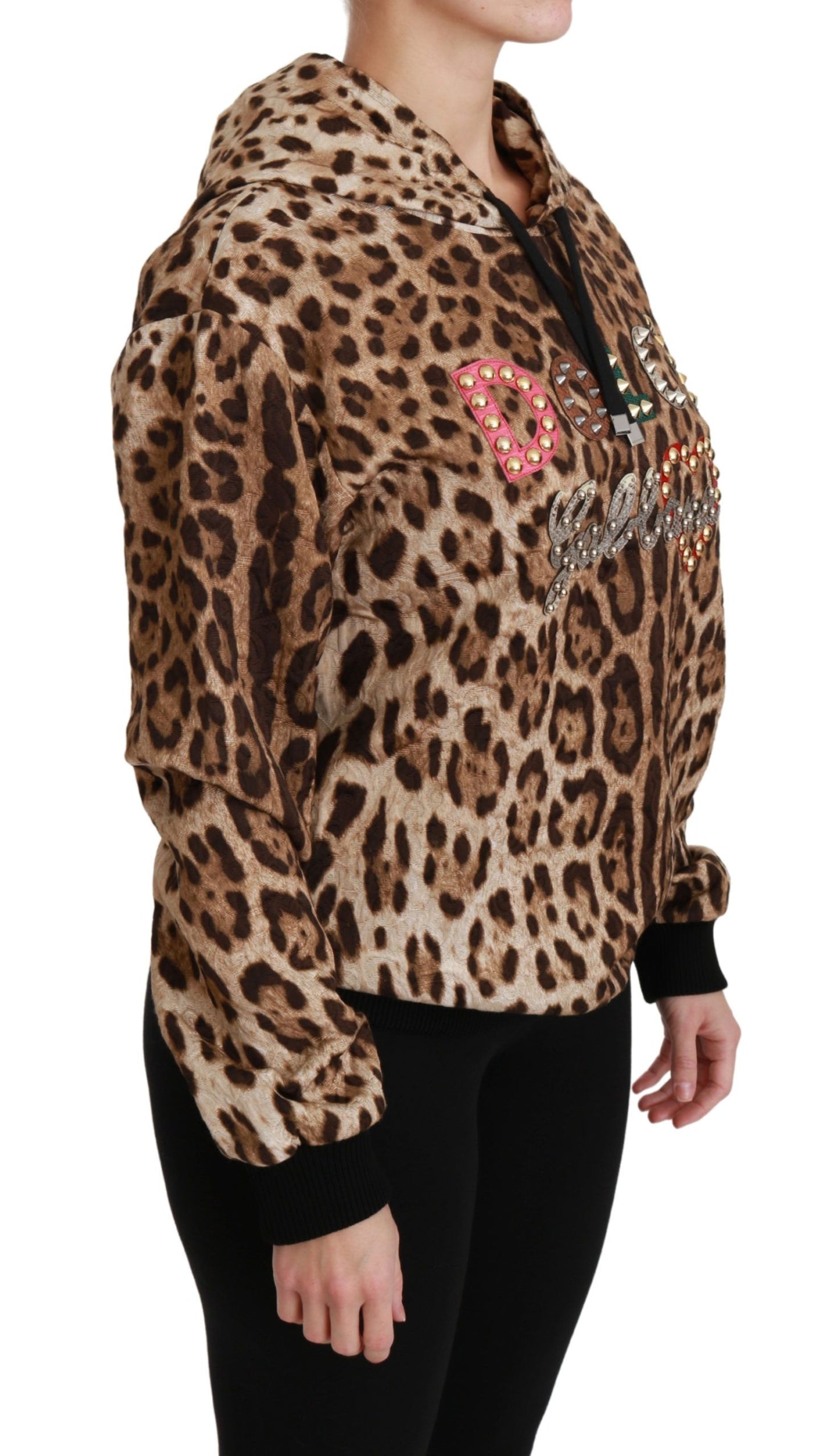 Dolce &amp; Gabbana Elegant Leopard Print -huppari