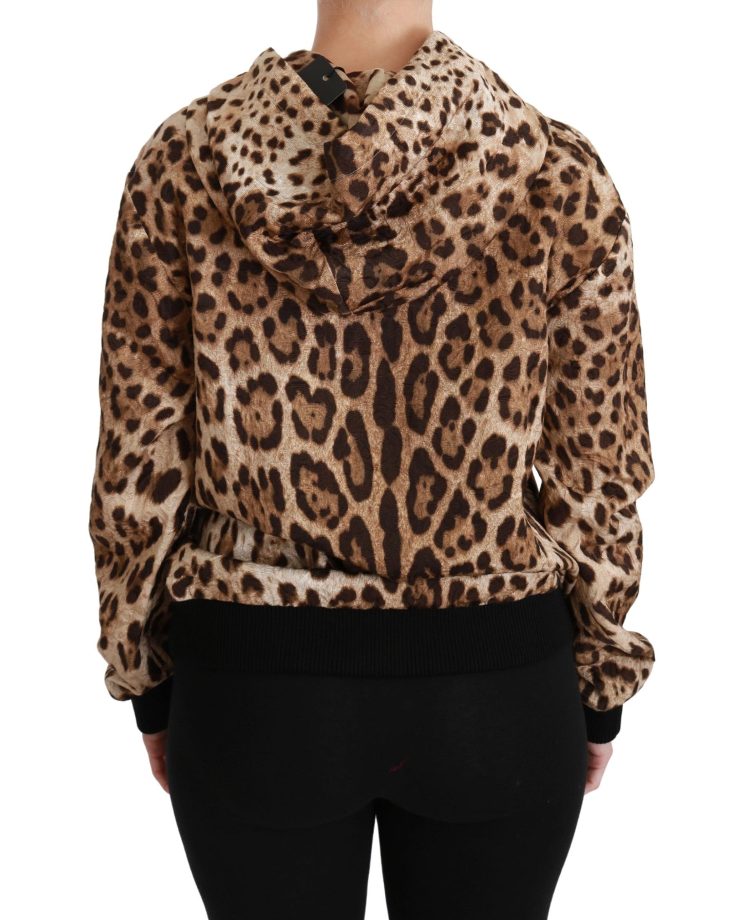 Dolce &amp; Gabbana Elegant Leopard Print -huppari