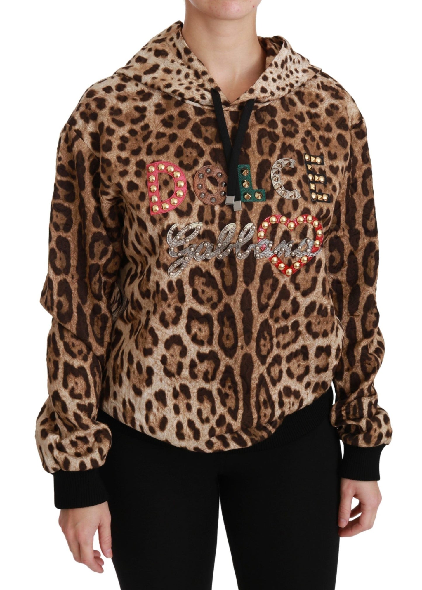 Dolce &amp; Gabbana Elegant Leopard Print -huppari